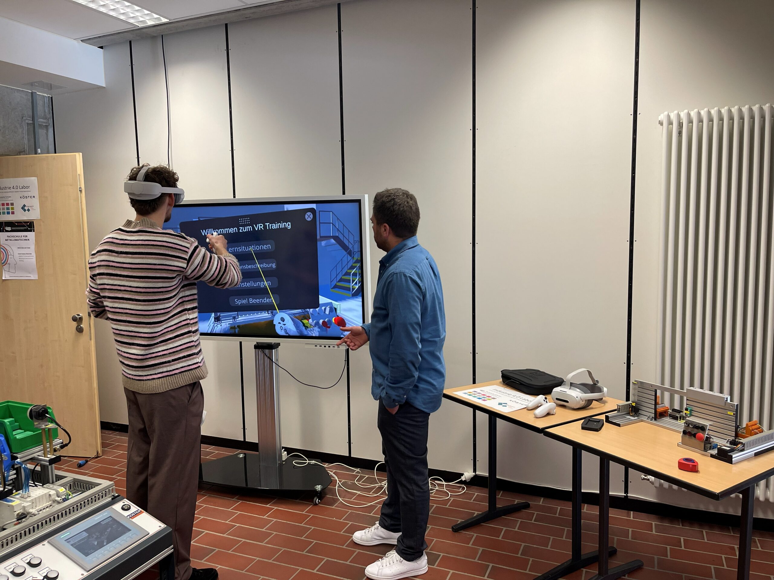 VR-Training mit LernTor 4.0