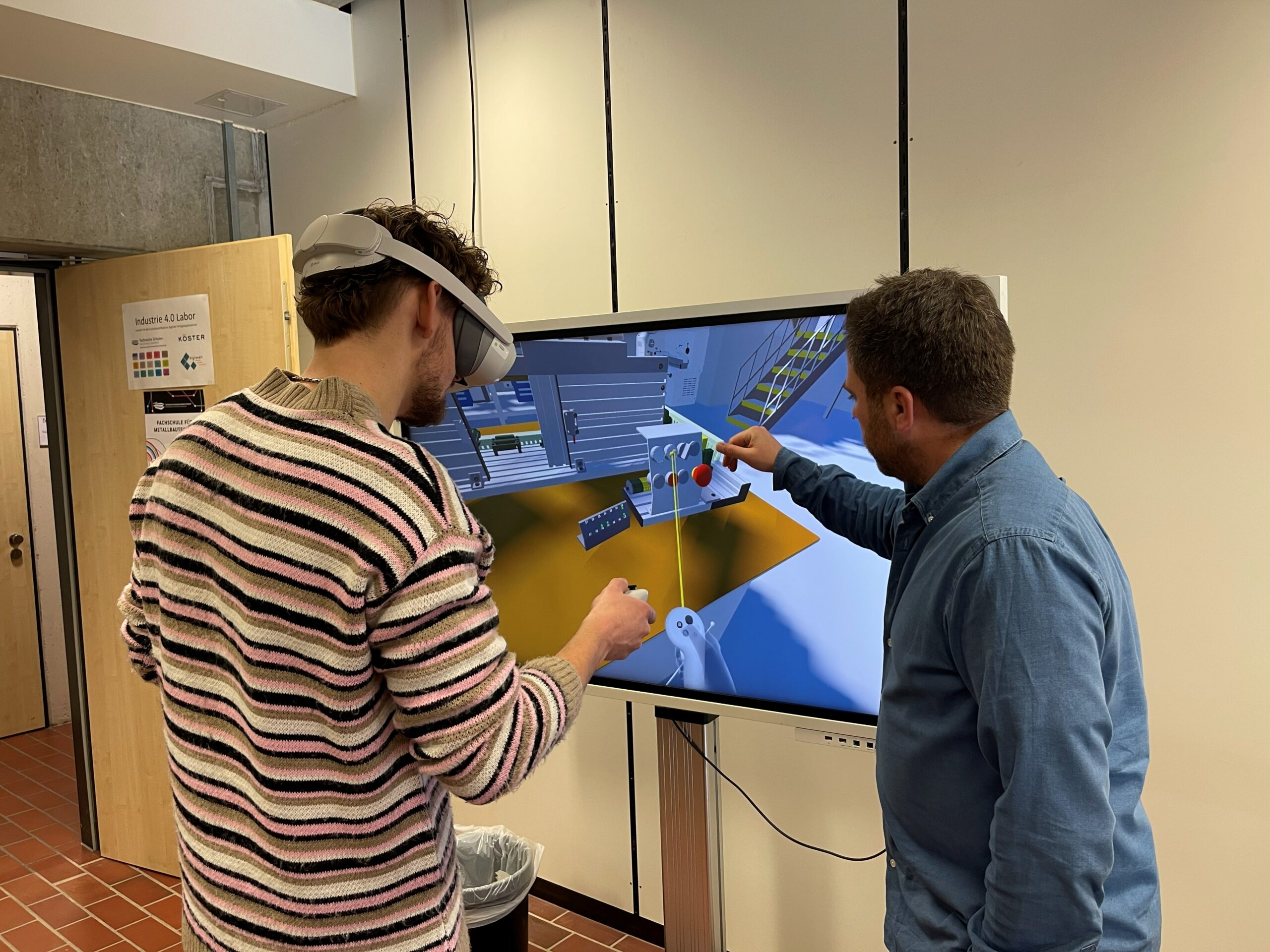 VR Training in Aktion